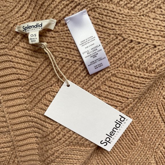 BRAND NEW! Splendid Champagne Scarf - Picture 3 of 4